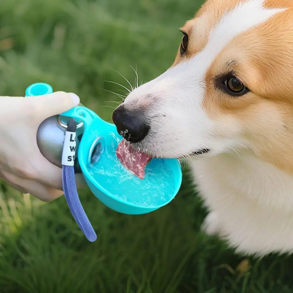 AquaOrb™ Portable Pet Water Bottle & Travel Bowl